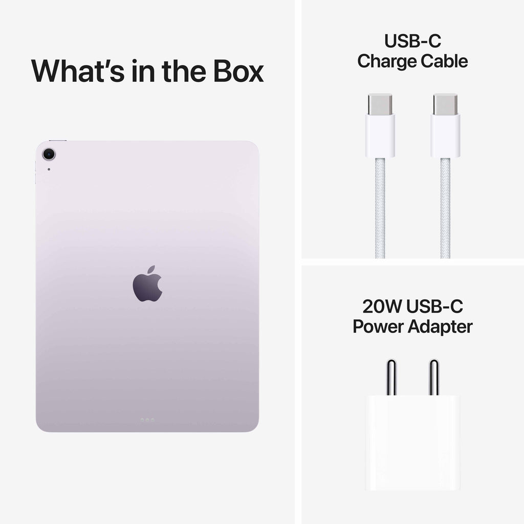13-inch iPad Air Wi-Fi 128GB - Purple (M4) -MH5T4HN/A