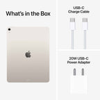 13-inch iPad Air Wi-Fi 256GB - Starlight (M4) -MH5W4HN/A
