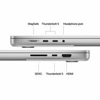16-inch MacBook Pro: Apple M5 Pro chip with 18-core CPU and 20-core GPU, 1TB SSD - Silver