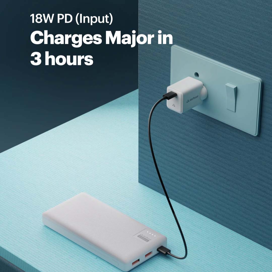 Major 10000mAH 20W PD Powerbank