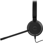Jabra Evolve 20SE USB-A Wired On-Ear Headset with Microphone and Media Controls