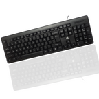 HP K100 Wired Wired USB Desktop Keyboard  (Black)