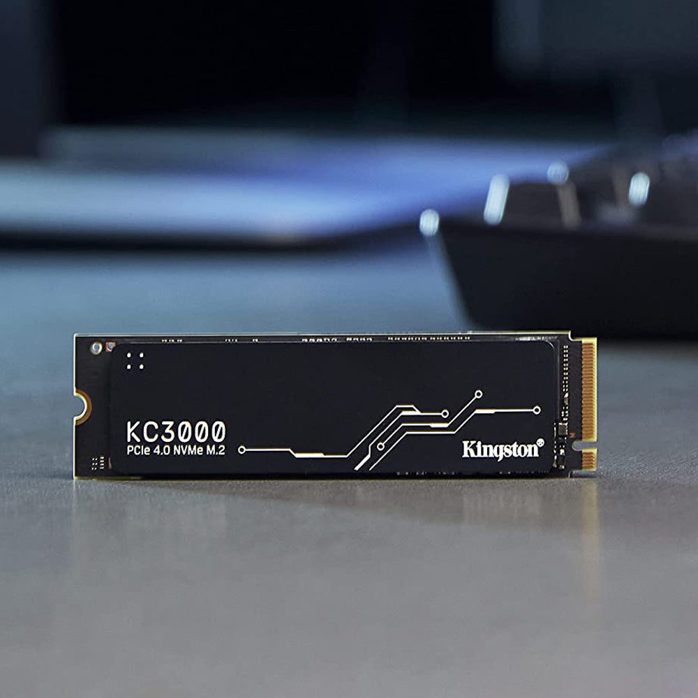 Kingston KC3000 512GB M.2 2280 PCIe4.0 NVMe Gen4 3D NAND Internal Solid State Drive - Black