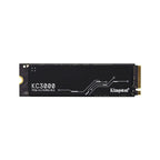 Kingston KC3000 512GB M.2 2280 PCIe4.0 NVMe Gen4 3D NAND Internal Solid State Drive - Black