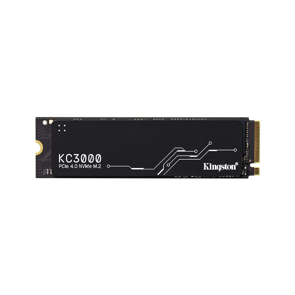 Kingston KC3000 512GB M.2 2280 PCIe4.0 NVMe Gen4 3D NAND Internal Solid State Drive - Black