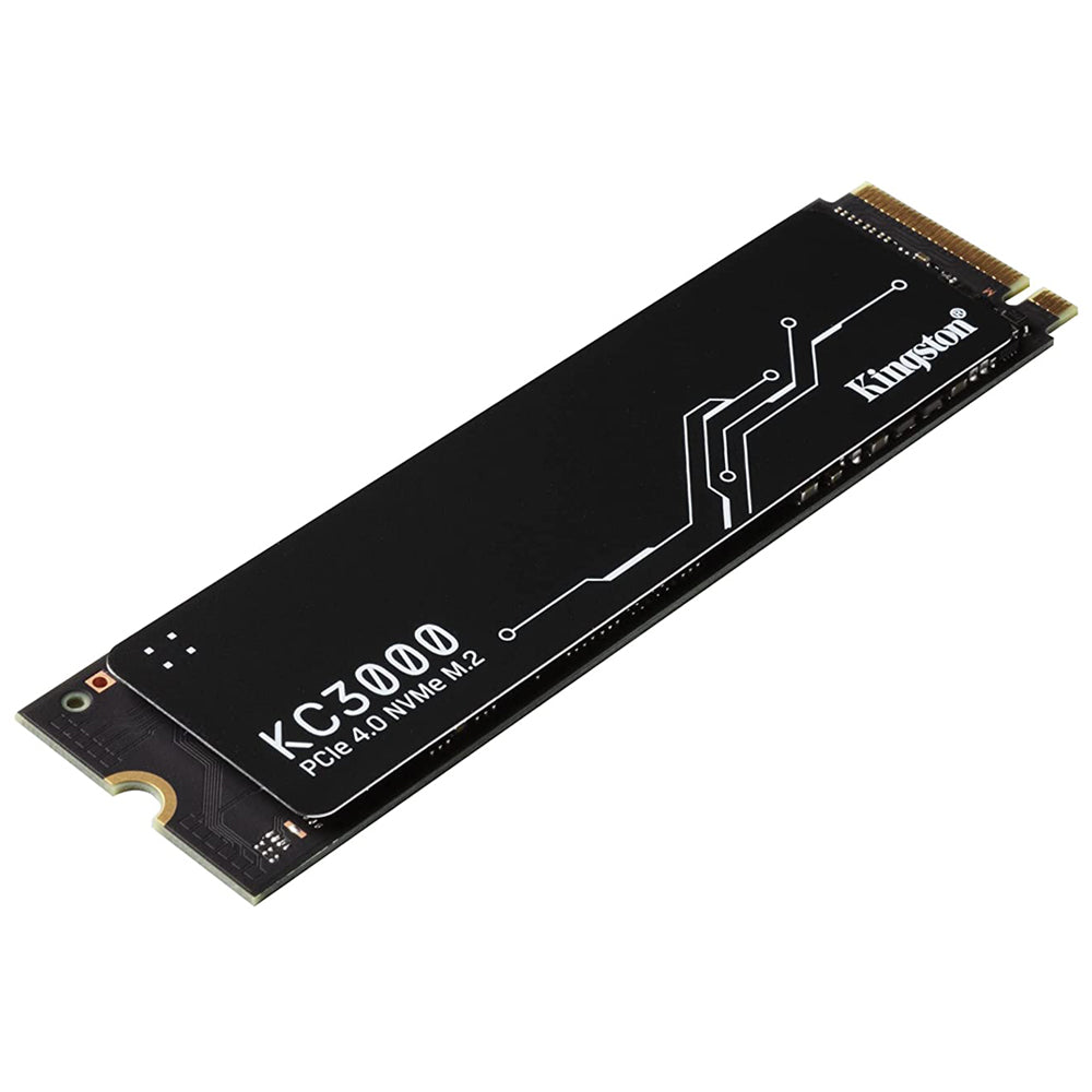 Kingston KC3000 512GB M.2 2280 PCIe4.0 NVMe Gen4 3D NAND Internal Solid State Drive - Black