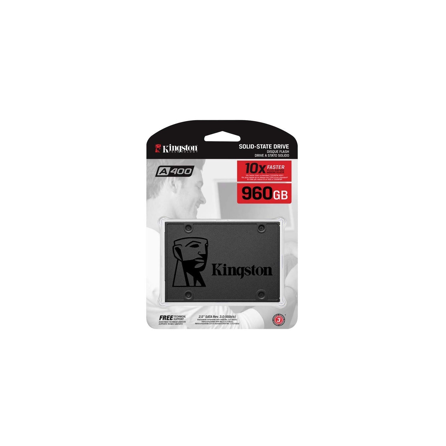 Kingston A400 960GB 2.5-inch SATA Internal Solid State Drive