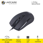 [RePacked] Lapcare L-70 Plus Wired Optical Mouse