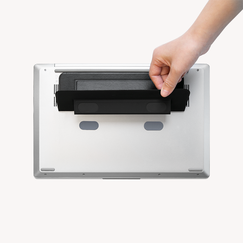 MOFT Adhesive  Airflow Laptop Stand with Open Design for Heat Dissipation, Compatible with Most Laptops up to 16 inch