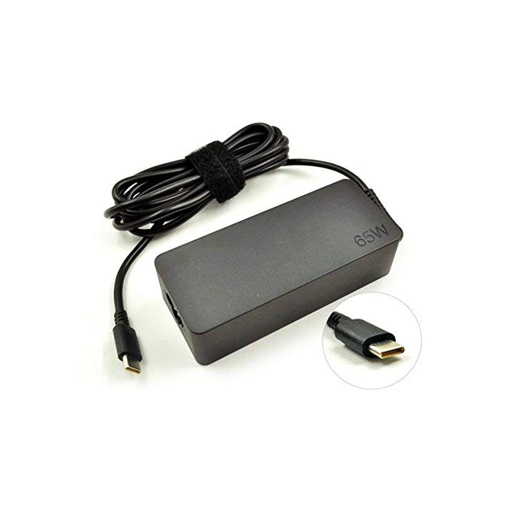Lenovo Original 65W 20V 3.25A Type C Laptop Charger Adapter with Power Cord