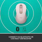 Logitech Signature M650 Optical Wireless Mouse - Rose