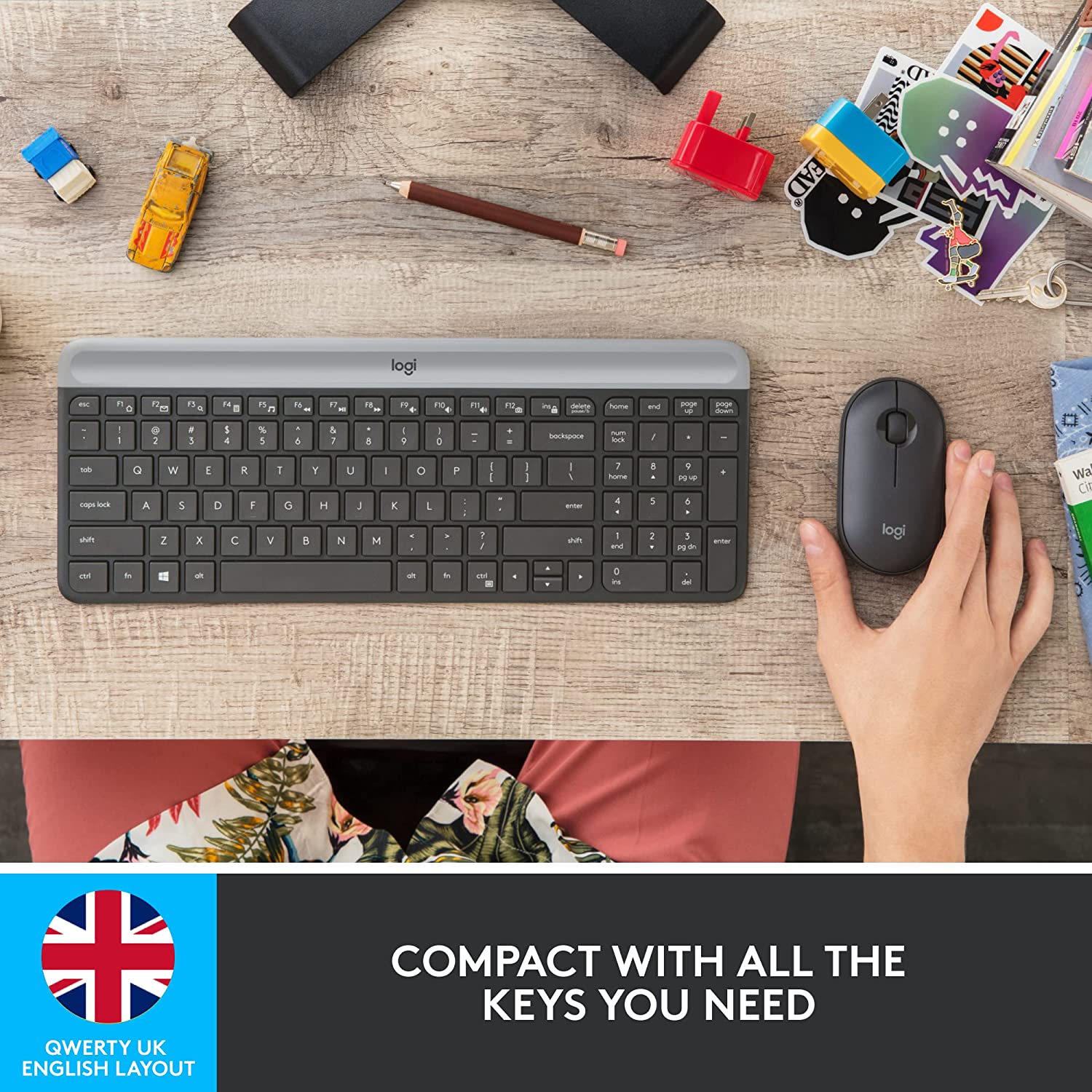 [RePacked] Logitech MK470 Wireless Keyboard and Mouse Combo
