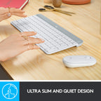 [RePacked] Logitech MK470 Wireless Keyboard and Mouse Combo - White