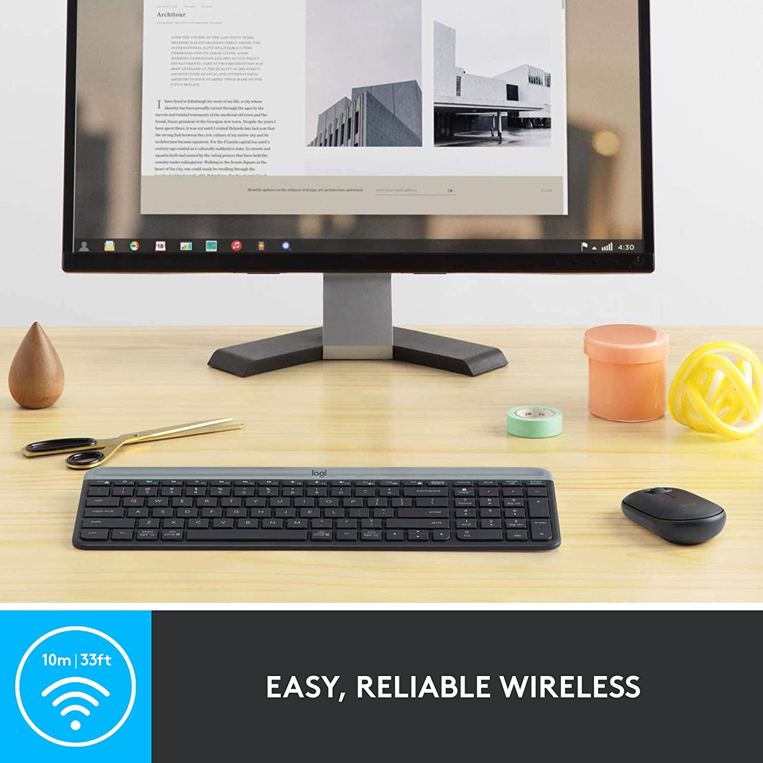 [RePacked] Logitech MK470 Wireless Keyboard and Mouse Combo
