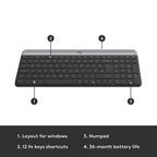 [RePacked] Logitech MK470 Wireless Keyboard and Mouse Combo