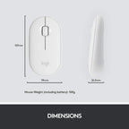 [RePacked] Logitech MK470 Wireless Keyboard and Mouse Combo - White