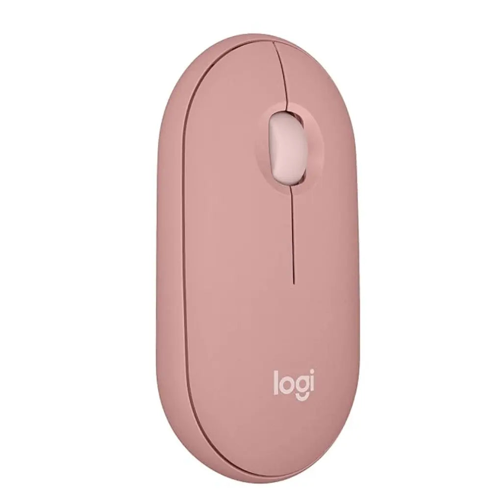 Logitech Pebble Mouse 2 M350s Multi Device Bluetooth Wireless Mouse - Rose