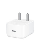 Apple 40W Dynamic Power Adapter with 60W Max shown from a front angle in the mgtt4 view