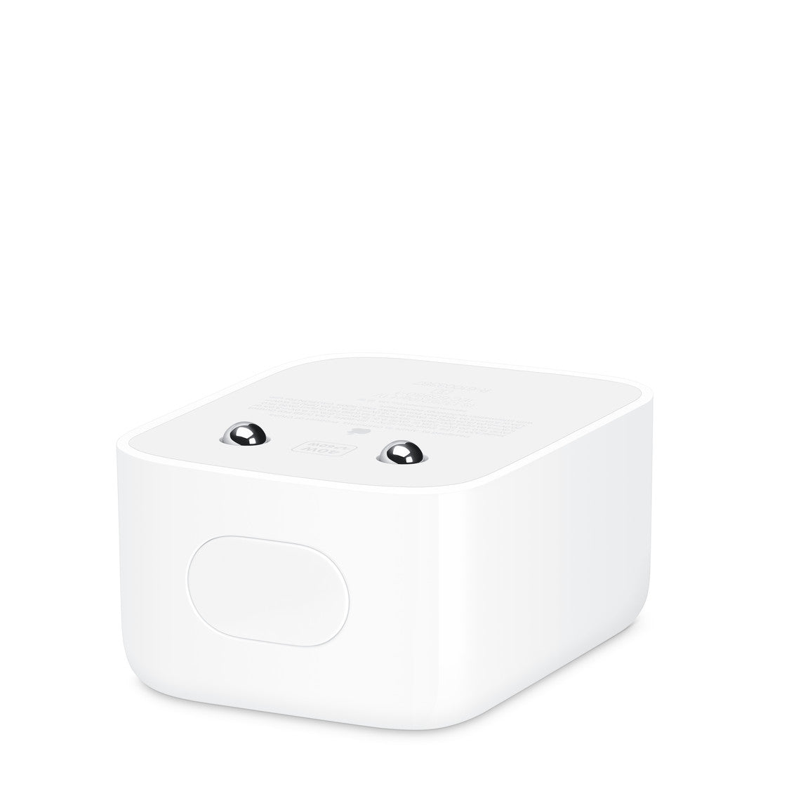 Apple 40W Dynamic Power Adapter with 60W Max displayed in close‑up detail (mgtt4 av1) showing its compact shape