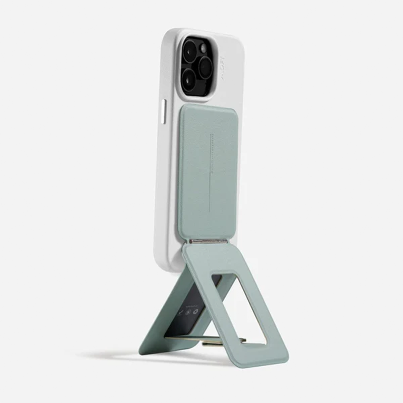Moft Snap Phone Tripod Stand - Compatible Models: iPhone 12/13/14/15/16/17 series (Plus/Pro/Pro Max) and MagSafe-compatible cases. Works with non-MagSafe phones using the included metal ring.