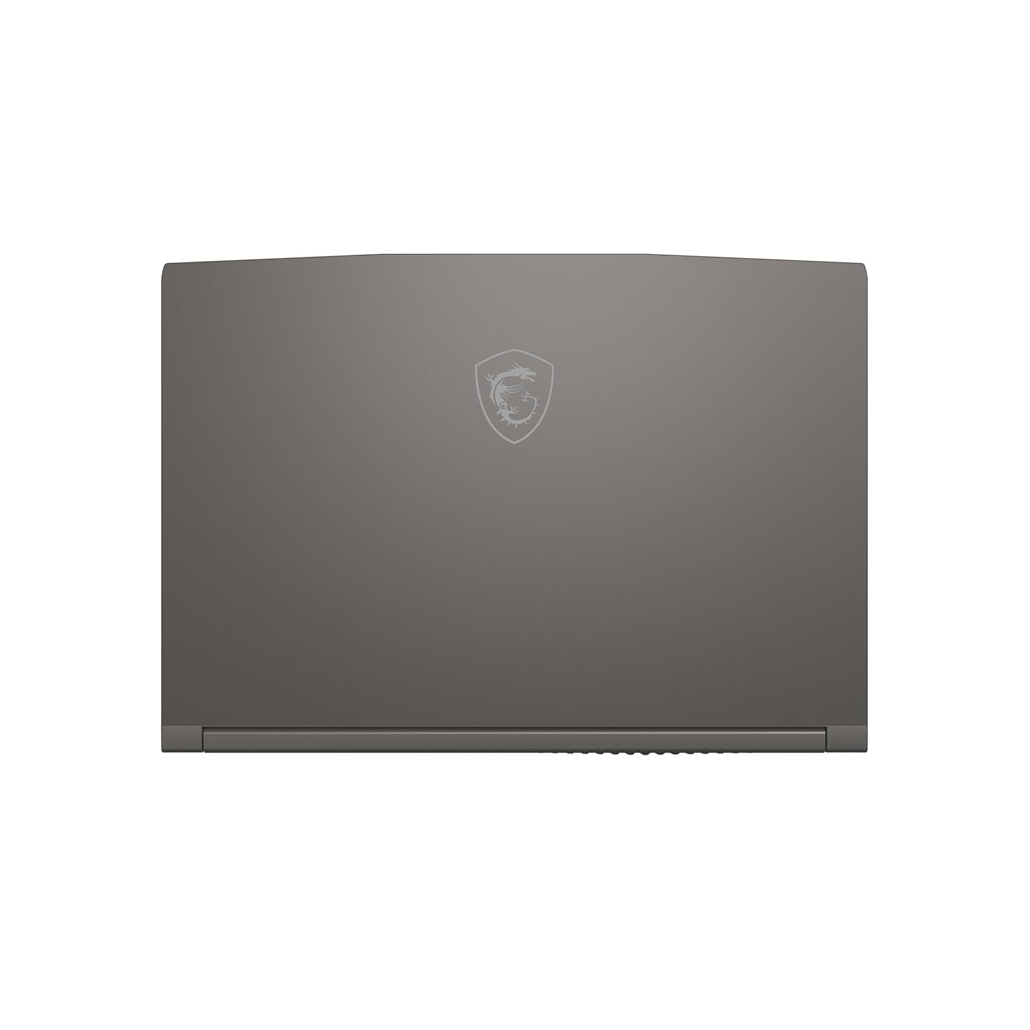 Laptop with a brand logo on a white background