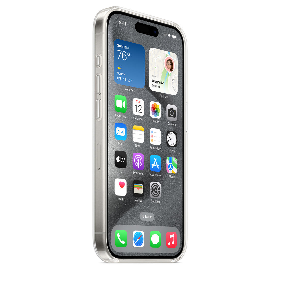 iPhone 15 Pro Clear Case with MagSafe