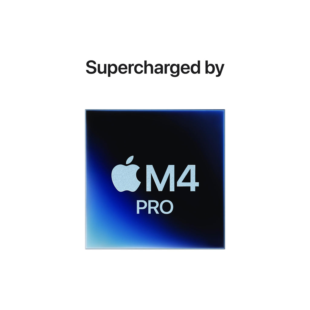 Mac mini: Apple M4 Pro chip with 12‑core CPU and 16‑core GPU