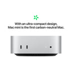 Mac mini: Apple M4 Pro chip with 12‑core CPU and 16‑core GPU
