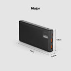 Major 10000mAH 20W PD Powerbank