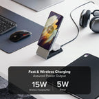 Matrix 2-In-1 Universal Magnetic Charging Dock - White