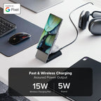 Matrix 2-In-1 Universal Magnetic Charging Dock - White