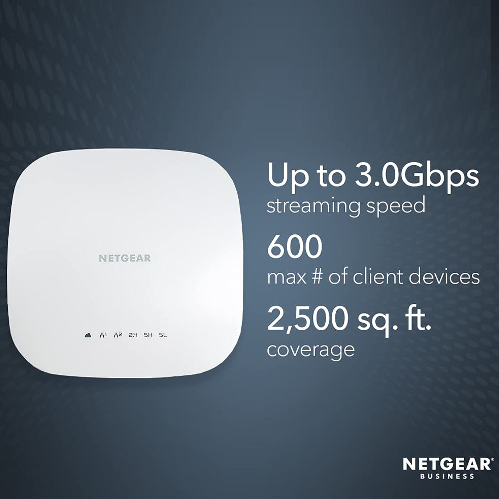 Ac3000 NETGEAR AC3000 Tri-Band PoE Insight Managed Smart Cloud Wireless Acces ...