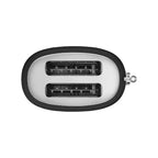 Smeg Retro Stainless Steel Pop up 2 Slice Toaster