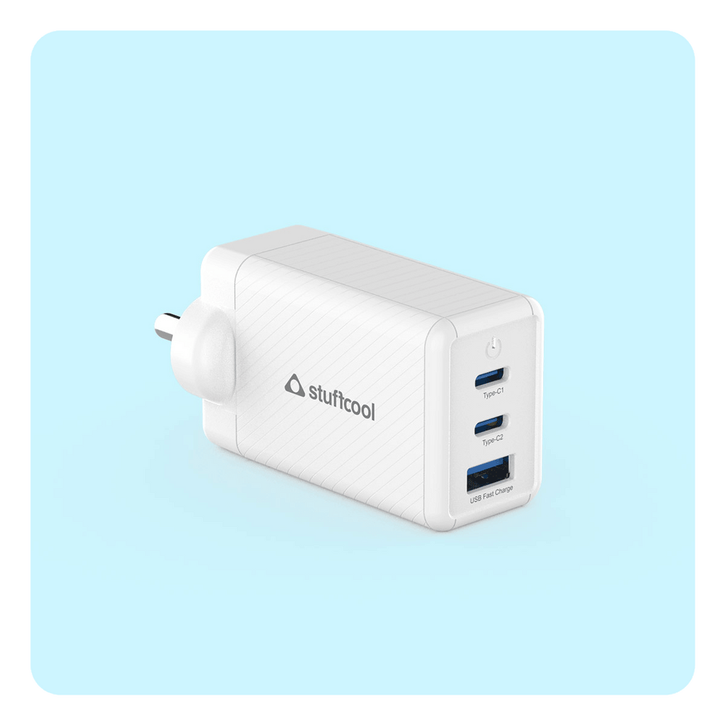 Nova 65W PD Multi Port 2 Type C & 1 USB A GaN Charger