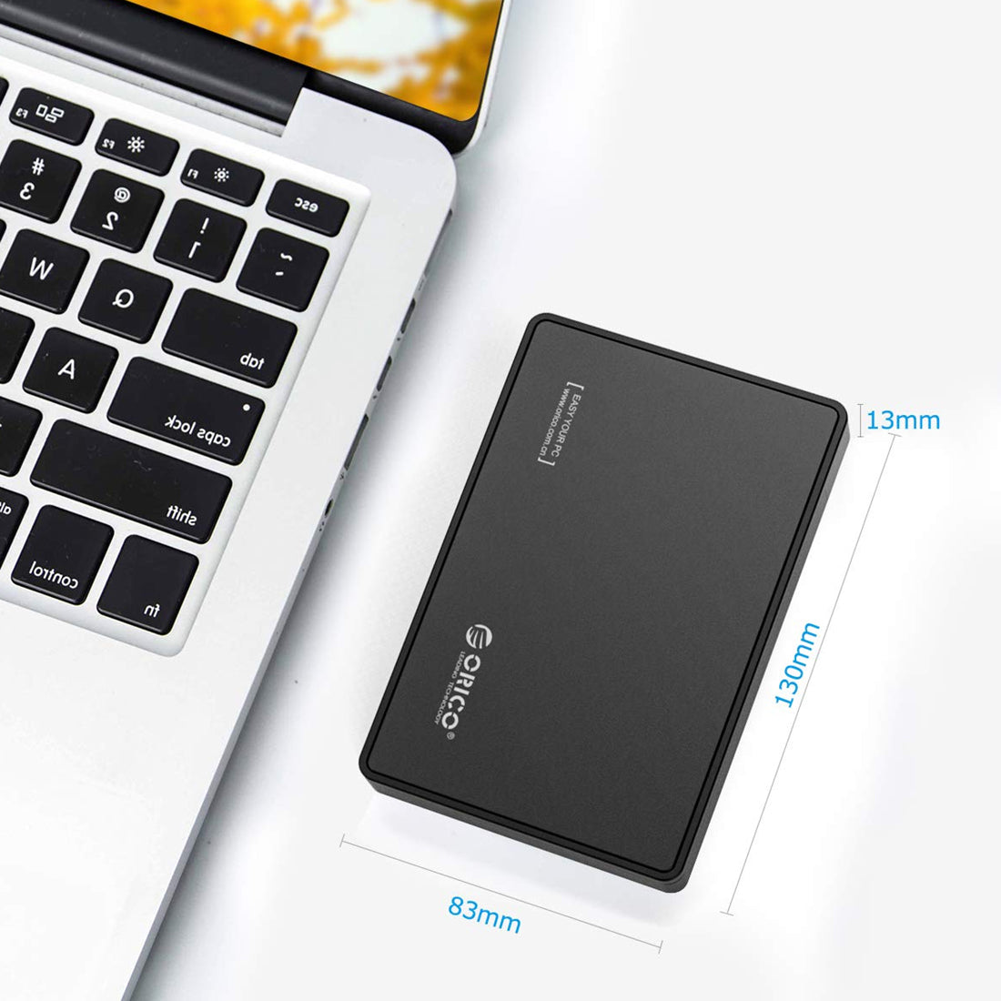 ORICO 2588US3 2.5 inch USB3.0 Hard Drive Enclosure with SuperSpeed USB 3.0