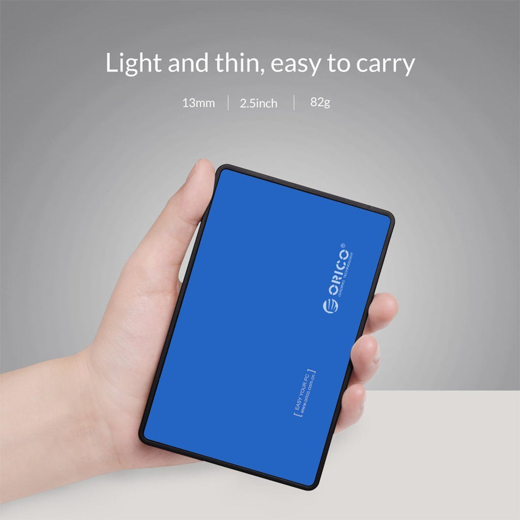 [RePacked] ORICO 2588US3 2.5 inch USB3.0 Hard Drive Enclosure with SuperSpeed USB 3.0