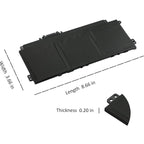 HP PP03XL Original OEM 43.3Whr 3560mAh 11.55V 3 Cell Laptop Battery