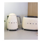 Smeg Retro Stainless Steel Pop up 2 Slice Toaster