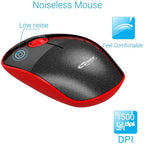 Portronics Key2-A Combo Wireless Keyboard and 1500DPI Optical Mouse Combo