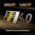 Lexar Professional GOLD CFexpress 4.0 Type A Card -640GB