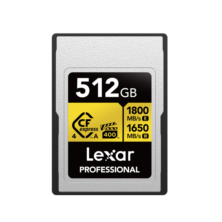 Lexar Professional GOLD CFexpress 4.0 Type A Card - 512GB
