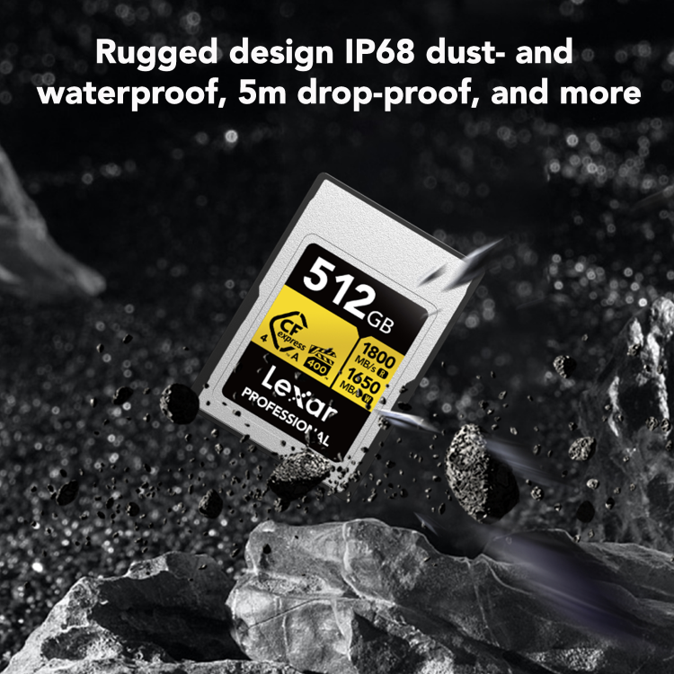 Lexar Professional GOLD CFexpress 4.0 Type A Card - 2TB