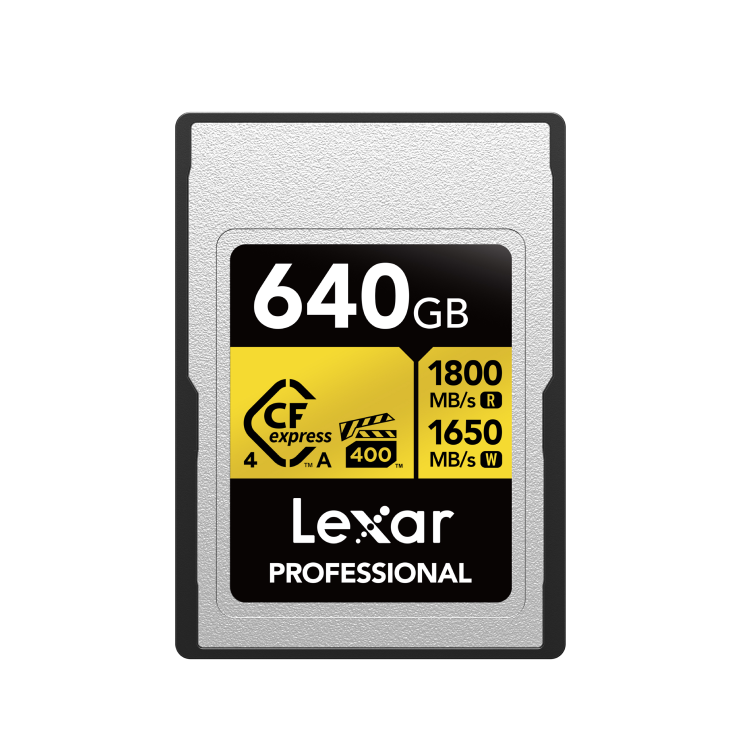 Lexar Professional GOLD CFexpress 4.0 Type A Card -256GB