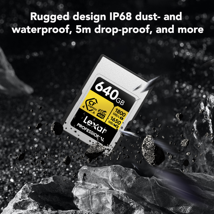 Lexar Professional GOLD CFexpress 4.0 Type A Card - 2TB