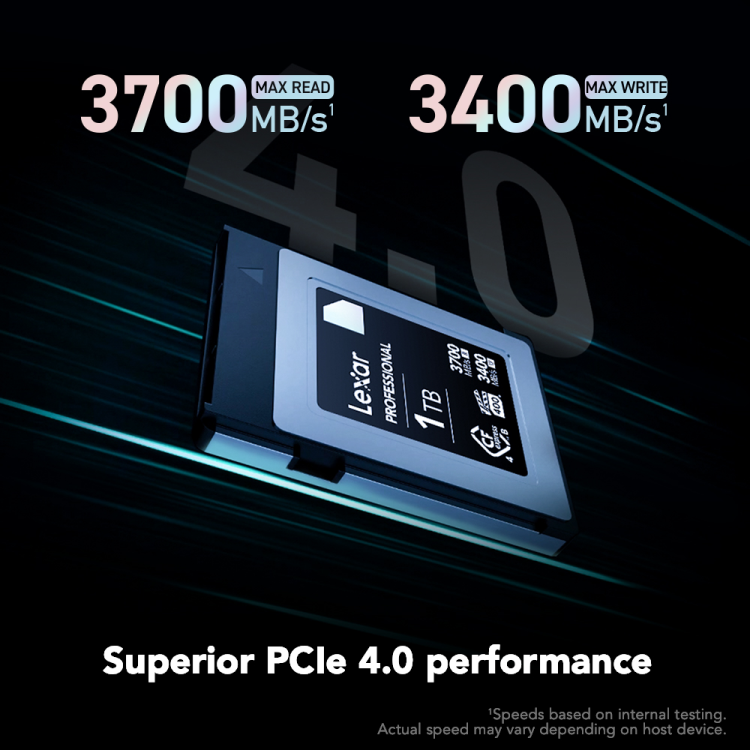 Lexar Professional DIAMOND CFexpress 4.0 Type B Card - 1TB