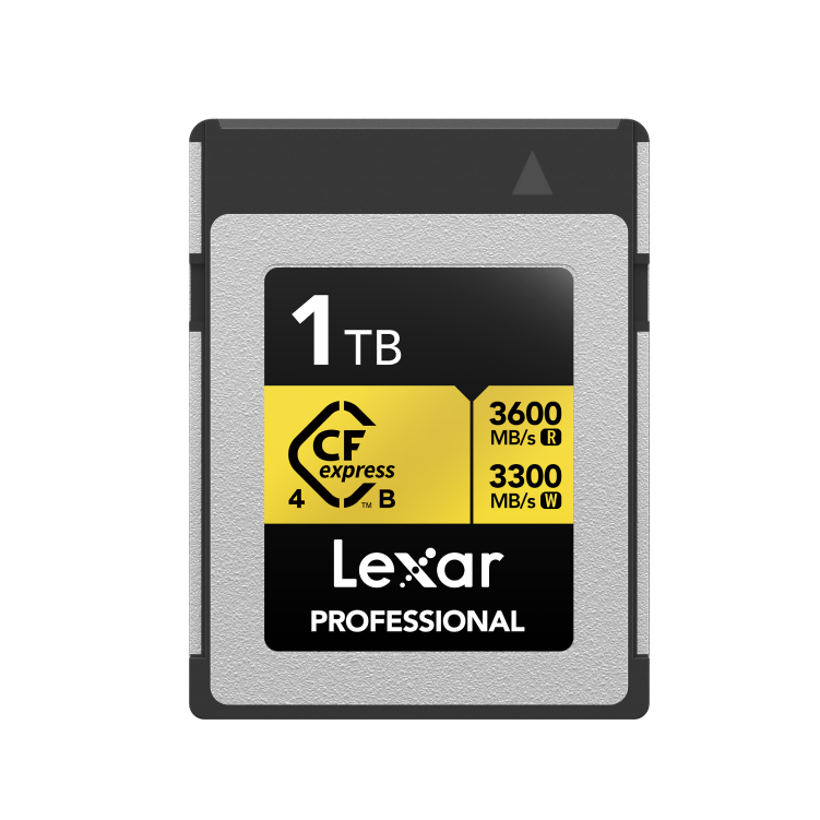 Lexar Professional GOLD CFexpress 4.0 Type B Card -512GB