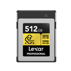 Lexar Professional GOLD CFexpress 4.0 Type B Card -512GB