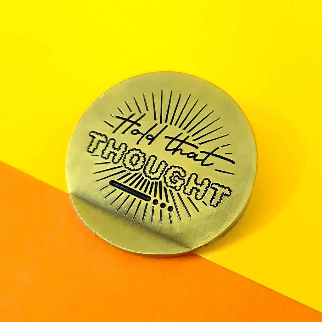 Hold That Thought Notebook Clip