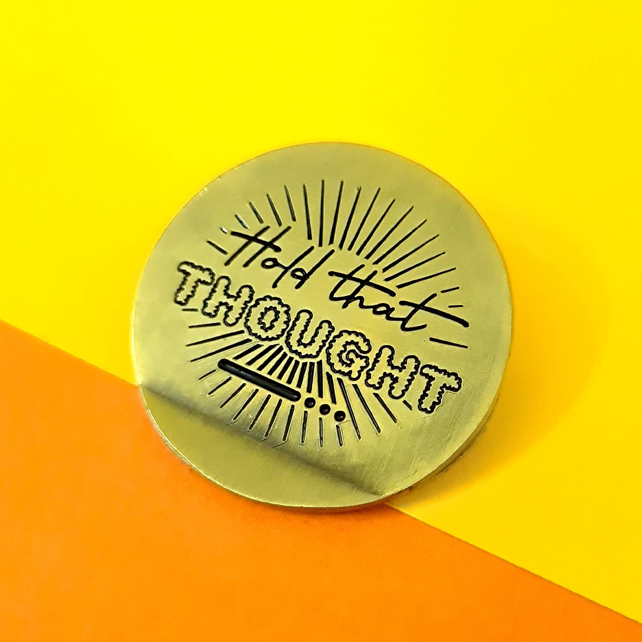 Hold That Thought Notebook Clip