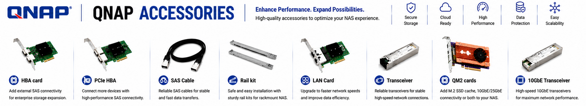 QNAP ACCESSORIES